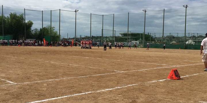 高校アメリカンフットボールのトレーナー活動に参加しました！