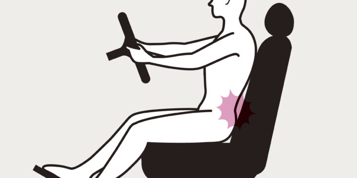 お盆休みのドライブで困る腰痛、簡単にできるストレッチ法